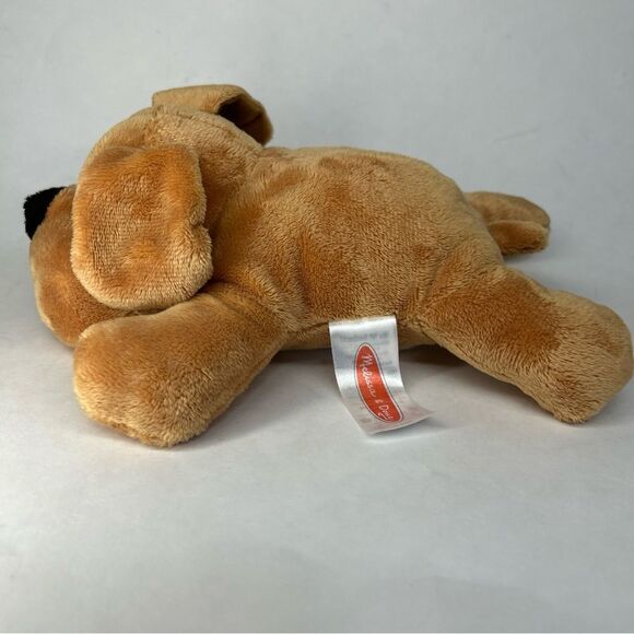Melissa & Doug Mini Tan Brown Lovey 9" Puppy Dog Plush Vet set replacement - Picture 4 of 6